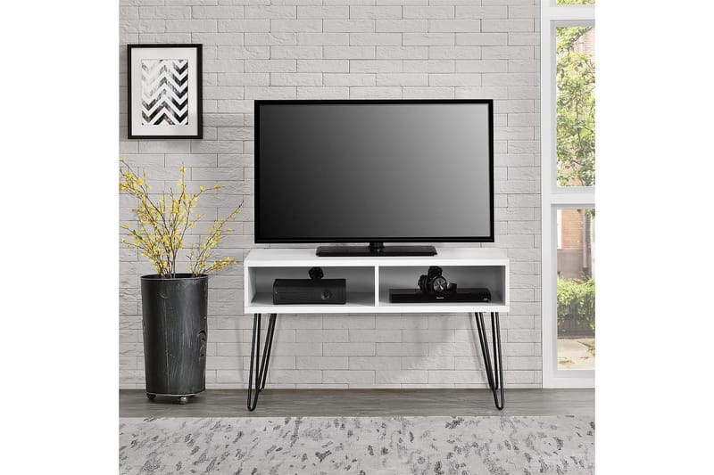 Owen TV-bänk 107x50 cm Vit - Dorel Home - Möbler - Tv möbel & mediamöbel - TV bänk & mediabänk