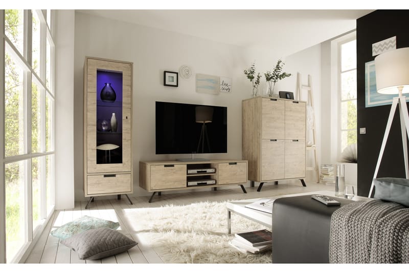 Palma TV-bänk 156 cm - Sherwood Ek - Möbler - Tv möbel & mediamöbel - TV bänk & mediabänk