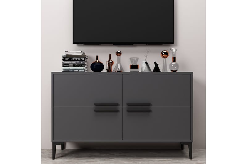 Patro Tv-bänk 120 cm - Antracit - TV bänk & mediabänk