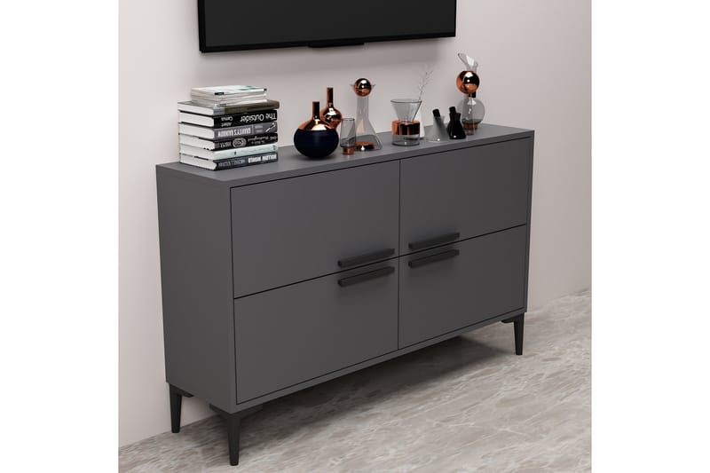 Patro Tv-bänk 120 cm - Antracit - Möbler - Tv möbel & mediamöbel - TV bänk & mediabänk