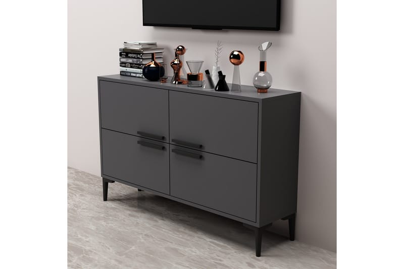 Patro Tv-bänk 120 cm - Antracit - Möbler - Tv möbel & mediamöbel - TV bänk & mediabänk