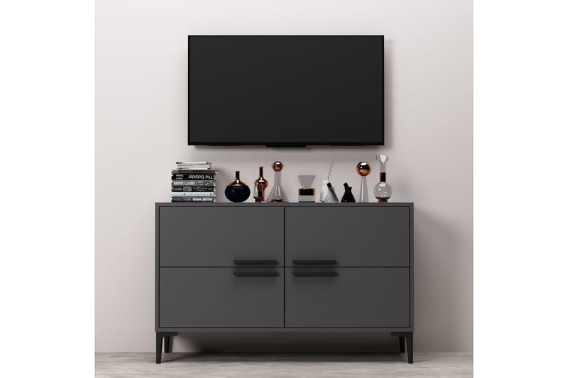 Patro Tv-bänk 120 cm - Antracit - Möbler - Tv möbel & mediamöbel - TV bänk & mediabänk