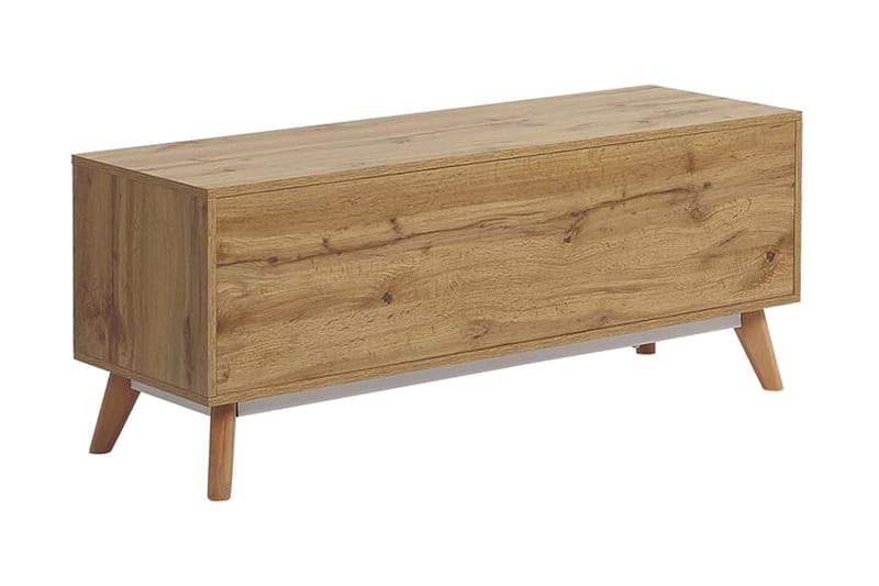 Poblat TV-bänk 120 cm - Vit - Möbler - Tv möbel & mediamöbel - TV bänk & mediabänk