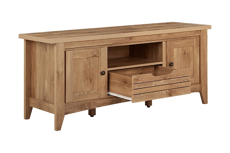 Ratulowski TV-Bänk 138 cm - Trä/Natur - Möbler - Tv möbel & mediamöbel - TV bänk & mediabänk