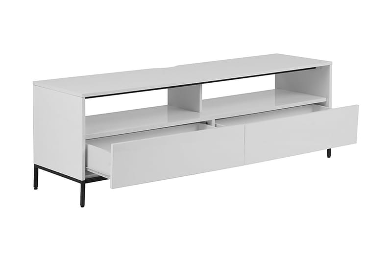 Revelle TV-Bänk 150 cm med LED - Vit - Möbler - Tv möbel & mediamöbel - TV bänk & mediabänk