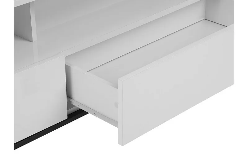 Revelle TV-Bänk 150 cm med LED - Vit - Möbler - Tv möbel & mediamöbel - TV bänk & mediabänk