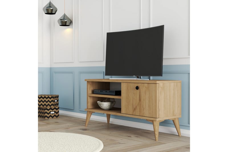 Reyne Tv-bänk 90 cm - Natur - Möbler - Tv möbel & mediamöbel - TV bänk & mediabänk