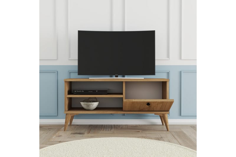 Reyne Tv-bänk 90 cm - Natur - TV bänk & mediabänk