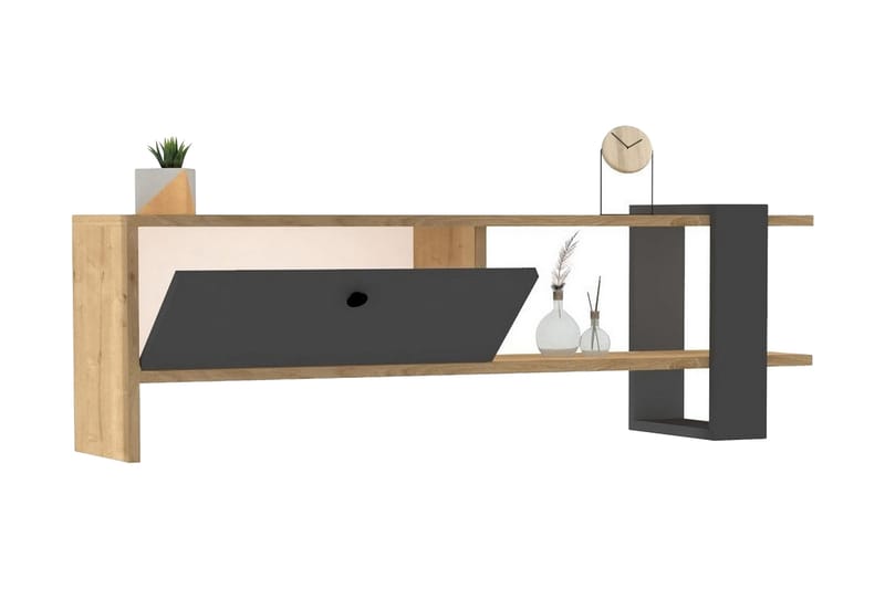 Rinorea Tv-bänk 120x36,8 cm - Antracit - Möbler - Tv möbel & mediamöbel - TV bänk & mediabänk
