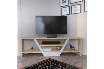 Rinorea Tv-bänk 120x36,8 cm - Vit - Möbler - Tv möbel & mediamöbel - TV bänk & mediabänk