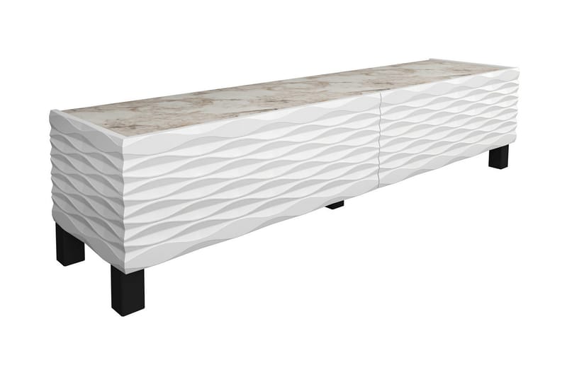 Rinorea Tv-bänk 149,2x38 cm - Vit - Möbler - Tv möbel & mediamöbel - TV bänk & mediabänk