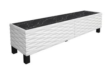 Rinorea Tv-bänk 149,2x38 cm - Vit - Möbler - Tv möbel & mediamöbel - TV bänk & mediabänk