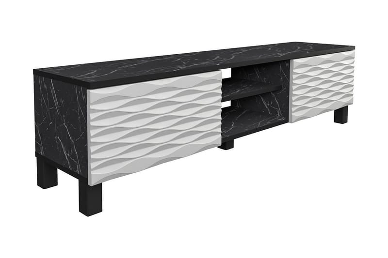 Rinorea Tv-bänk 150x40,3 cm, Svart