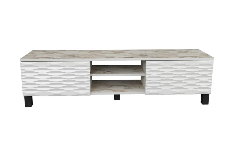 Rinorea Tv-bänk 150x40,3 cm - Vit - Möbler - Tv möbel & mediamöbel - TV bänk & mediabänk