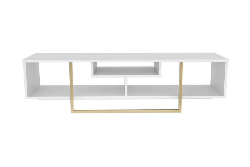 Rinorea Tv-bänk 150x40 cm - Vit - Möbler - Tv möbel & mediamöbel - TV bänk & mediabänk