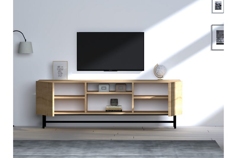 Rinorea Tv-bänk 150x50 cm - Blå - Möbler - Tv möbel & mediamöbel - TV bänk & mediabänk