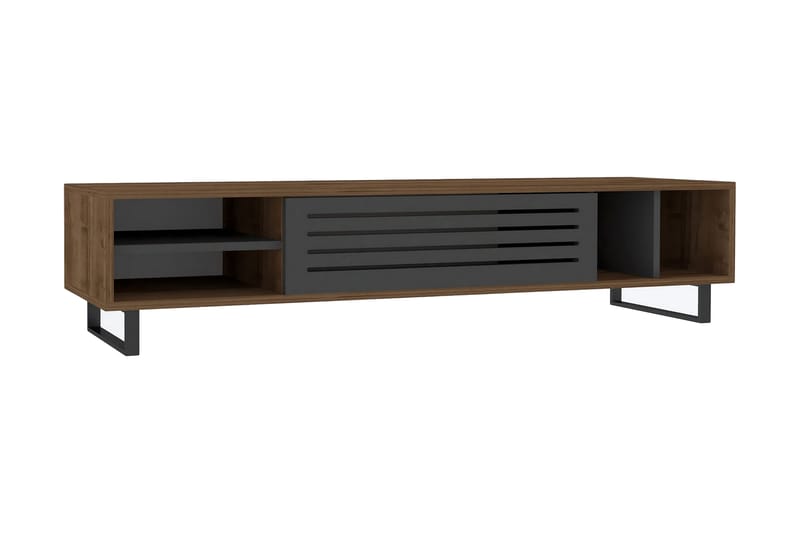 Rinorea Tv-bänk 160x35 cm - Brun - Möbler - Tv möbel & mediamöbel - TV bänk & mediabänk