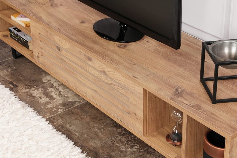 Rinorea Tv-bänk 160x35 cm - Grön - Möbler - Tv möbel & mediamöbel - TV bänk & mediabänk
