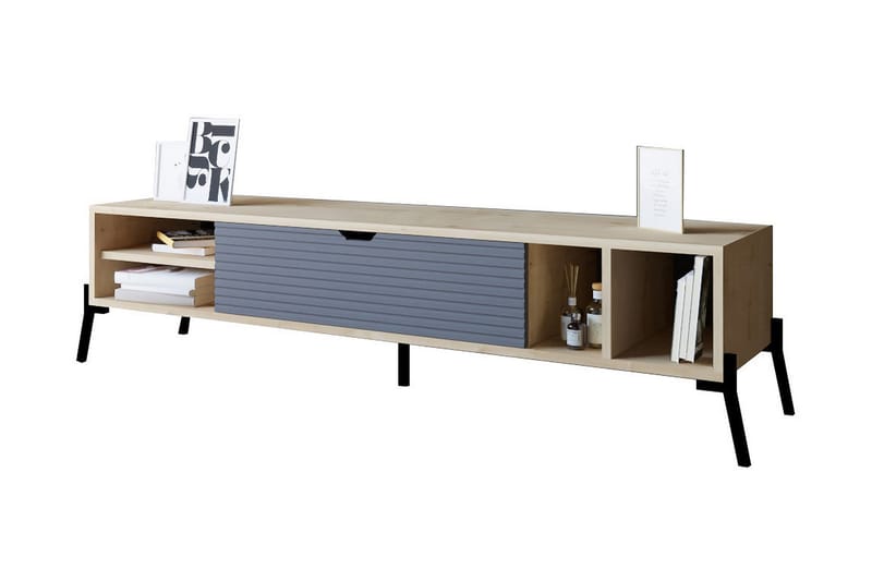 Rinorea Tv-bänk 160x36 cm - Blå - Möbler - Tv möbel & mediamöbel - TV bänk & mediabänk