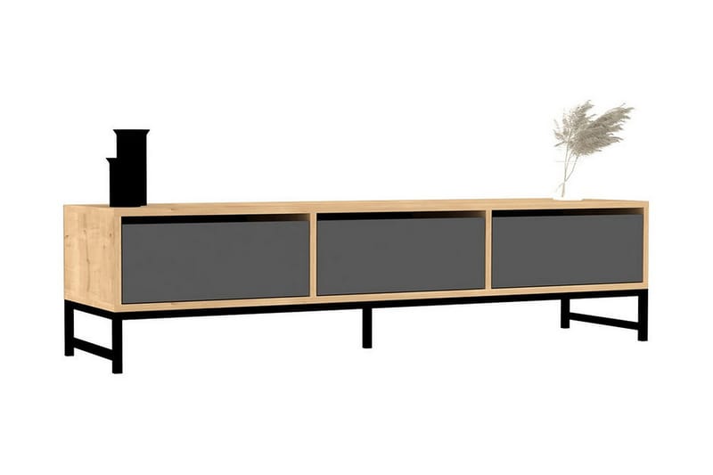 Rinorea Tv-bänk 160x40 cm - Blå - Möbler - Tv möbel & mediamöbel - TV bänk & mediabänk