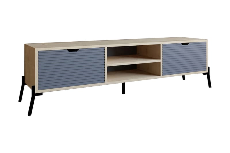 Rinorea Tv-bänk 160x41 cm - Blå - Möbler - Tv möbel & mediamöbel - TV bänk & mediabänk