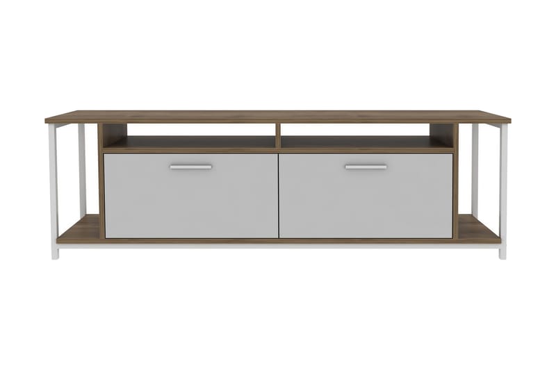 Rinorea Tv-bänk 160x50,8 cm - Vit - Möbler - Tv möbel & mediamöbel - TV bänk & mediabänk