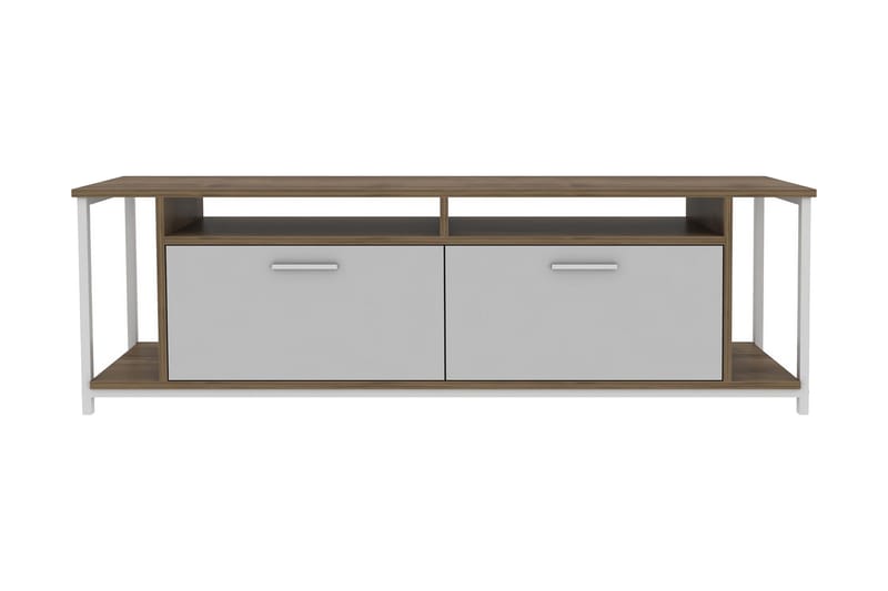 Rinorea Tv-bänk 160x50,8 cm - Vit - Möbler - Tv möbel & mediamöbel - TV bänk & mediabänk