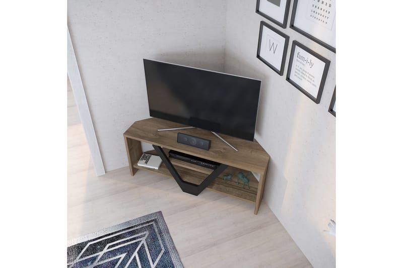 Rinorea Tv-bänk 90x36,8 cm - Brun - Möbler - Tv möbel & mediamöbel - TV bänk & mediabänk