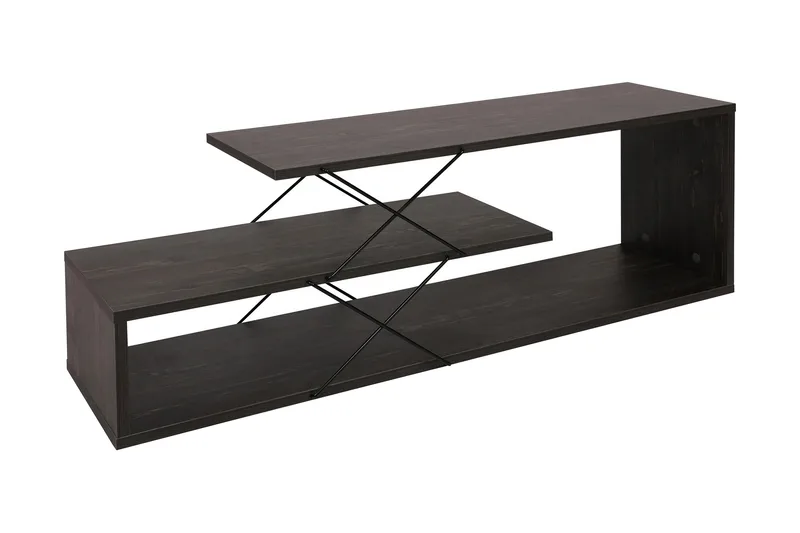 Riyana Tv-bänk 120 cm, Mörkbrun