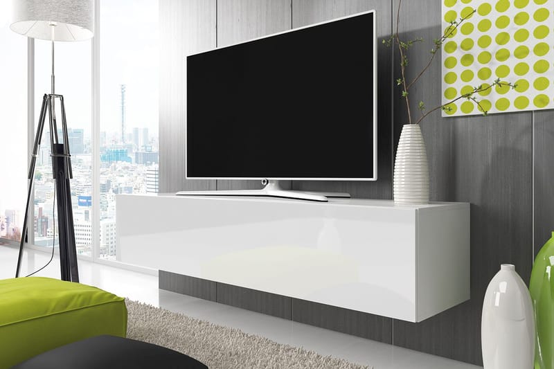Rogsta TV-Bänk 100 cm - Vit - Möbler - Tv möbel & mediamöbel - TV bänk & mediabänk
