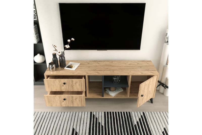 Ruelle Tv-bänk 150 cm - Natur - Möbler - Tv möbel & mediamöbel - TV bänk & mediabänk