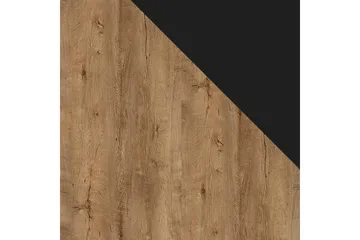 Ruskelsby TV-bänk 140 cm - Ek/Svart - Möbler - Tv möbel & mediamöbel - TV bänk & mediabänk