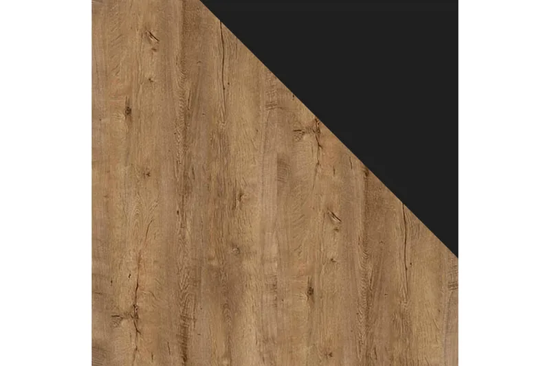 Ruskelsby TV-bänk 140 cm - Ek/Svart - Möbler - Tv möbel & mediamöbel - TV bänk & mediabänk