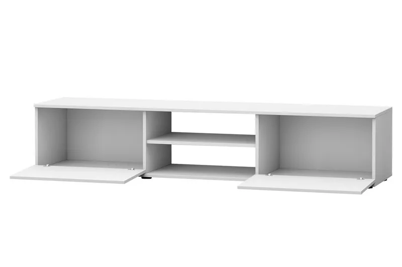 Ruskelsby TV-bänk 180 cm NO_BRAND White||Grey - Möbler - Tv möbel & mediamöbel - TV bänk & mediabänk