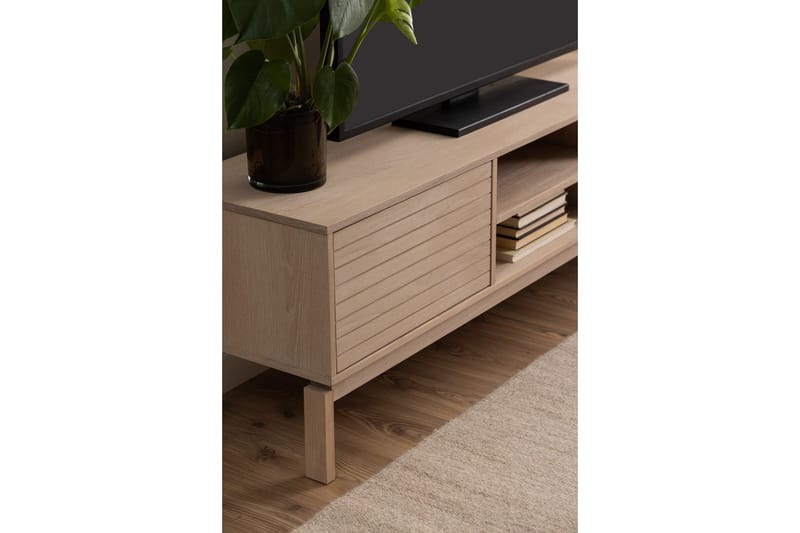 Sakie Tv-bänk 40 cm - Vit - Möbler - Tv möbel & mediamöbel - TV bänk & mediabänk