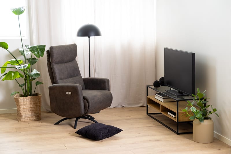 Sakila Tv-bänk 40 cm - Transparent - Möbler - Tv möbel & mediamöbel - TV bänk & mediabänk