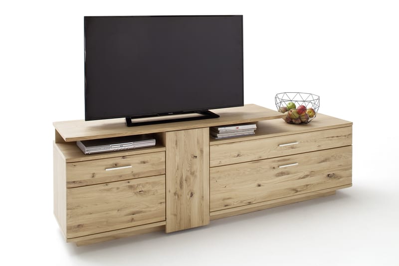 Santorini TV-bänk 210 cm - Trä/Natur - TV bänk & mediabänk