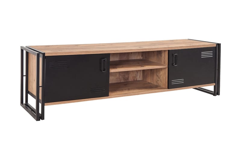 Sapphira Tv-bänk 180 cm - Trä/Svart - Möbler - Tv möbel & mediamöbel - TV bänk & mediabänk