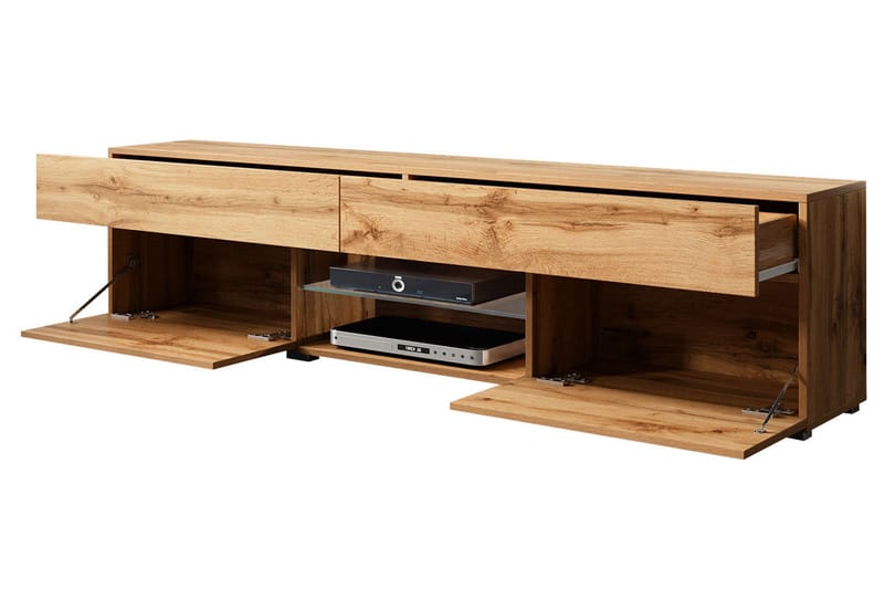 Sayuri Tv-bänk 34,5 cm - Vit högglans - Möbler - Tv möbel & mediamöbel - TV bänk & mediabänk