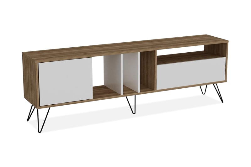 Schwefel TV-Bänk 180 cm - Valnöt|Svart|Vit - Möbler - Tv möbel & mediamöbel - TV bänk & mediabänk