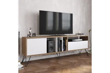 Schwefel TV-Bänk 180 cm - Valnöt|Svart|Vit - Möbler - Tv möbel & mediamöbel - TV bänk & mediabänk