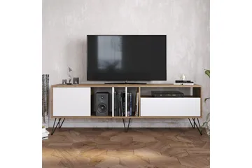 Schwefel TV-Bänk 180 cm - Valnöt|Svart|Vit - Möbler - Tv möbel & mediamöbel - TV bänk & mediabänk