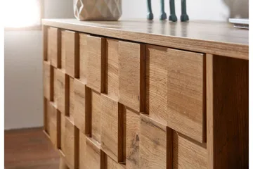 Seddik Tv-bänk 51x160 cm Rektangulär - Brun - Möbler - Tv möbel & mediamöbel - TV bänk & mediabänk