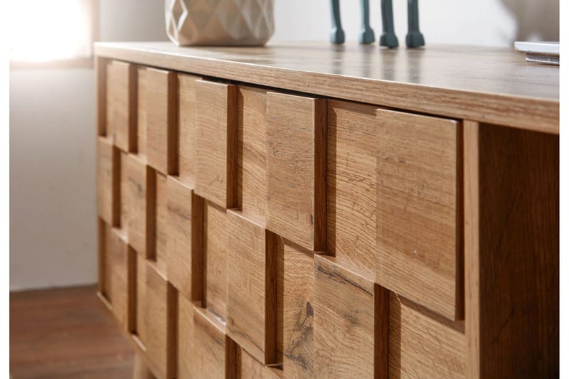 Seddik Tv-bänk 51x160 cm Rektangulär - Brun - Möbler - Tv möbel & mediamöbel - TV bänk & mediabänk