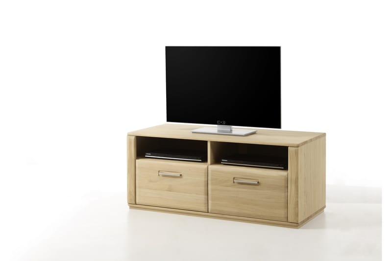 Sena TV-bänk 124 cm - Trä/Natur - TV bänk & mediabänk