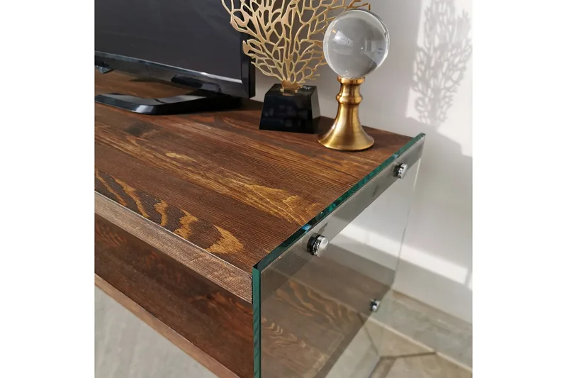 Siyam TV-Bänk 120 cm - Valnöt - Möbler - Tv möbel & mediamöbel - TV bänk & mediabänk