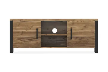Skarebol TV-bänk 147 cm - Svart/Trä/Natur - Möbler - Tv möbel & mediamöbel - TV bänk & mediabänk