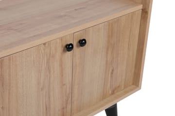 Sogel Tv Bänk 150 cm med Förvaring i Trä - Beige - Möbler - Tv möbel & mediamöbel - TV bänk & mediabänk