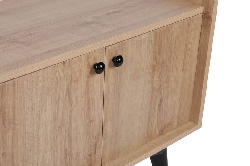 Sogel Tv Bänk 150 cm med Förvaring i Trä - Beige - Möbler - Tv möbel & mediamöbel - TV bänk & mediabänk
