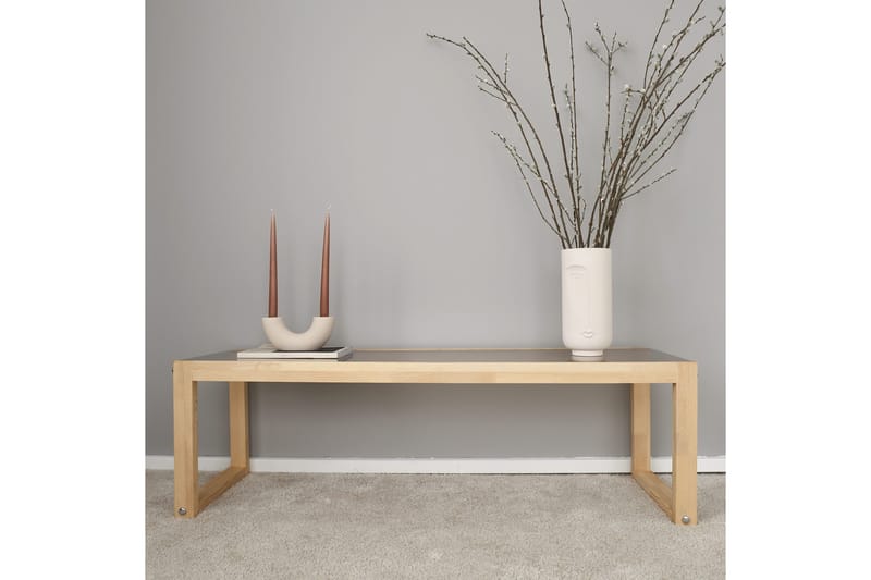 Sqandie Tv-bänk 130 cm - Natur - Möbler - Tv möbel & mediamöbel - TV bänk & mediabänk